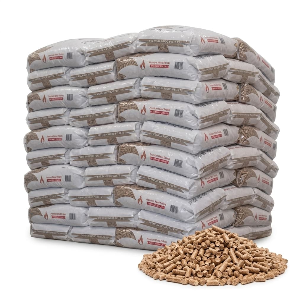 Chauffe au Bois — Pellet SunPower Palette de 70 sacs de 15 kg Bois Noble