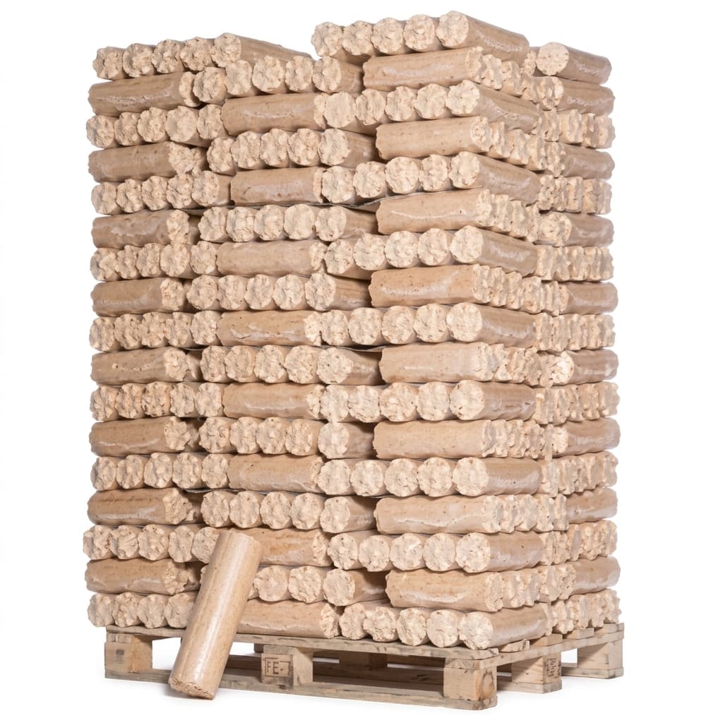 Chauffe au Bois — Bois densifié 100% résineux Palette de 960 kg Tradition Bois