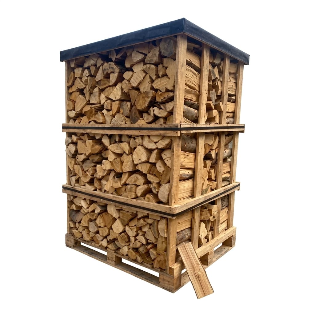 Chauffe au Bois — Mélange de bois durs 30cm Palette de 3 stères Bois Noble