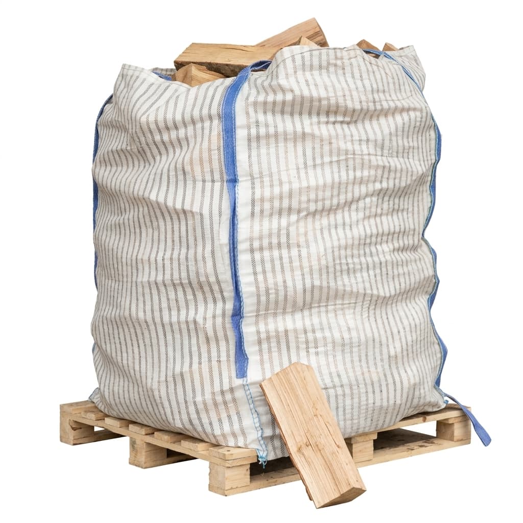 Chauffe au Bois — Bois de chauffage 30cm Sac 1,9 Stère Hêtre Séchage Naturel